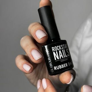 Rockstar Nails Camouflage Rubber Base - Glamour Pink