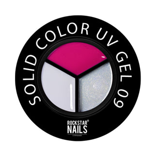 Trio Color UV Gel von Rockstar Nails Trio Color Gel - Barbie Glam