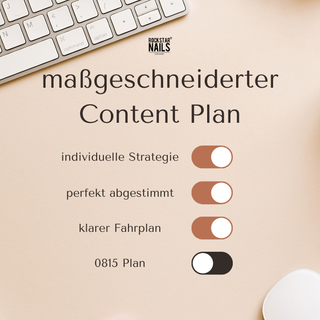 Individueller Content-Plan – Maßgeschneidert für dein Beauty-Studio