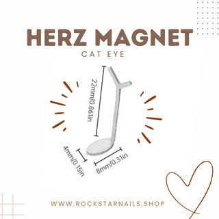 Cat Eye Magnet Herzaufsatz – zaubere den viralen Herzlook