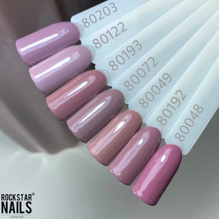 UV Gel nude lila gleichmäßiges Ergebnis