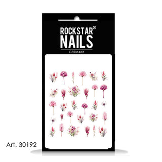 Tattoo - rosa Blumen