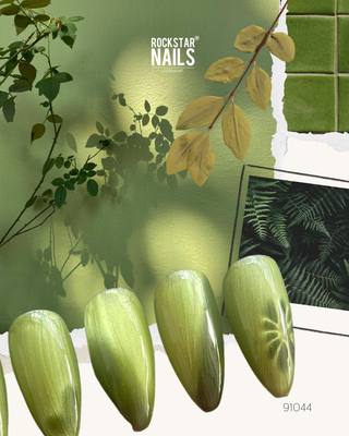 Autumn Eclipse – Cat Eye UV Nagellack - Green Envy