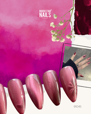 Autumn Eclipse – Cat Eye UV Nagellack - Dusty Orchid