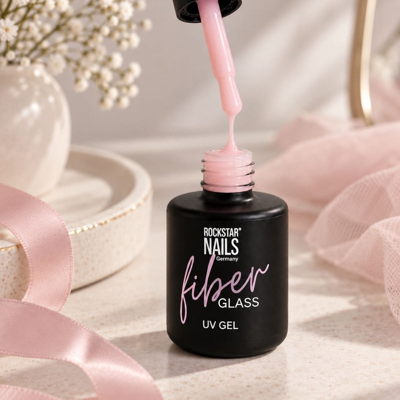 Fiberglas UV Gel in Bottle – Ballet Pink 🩰 Zartes milchiges Rosa für natürliche Nägel
