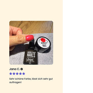 UV / LED Color Gel - tomaten rot - Art. 80027