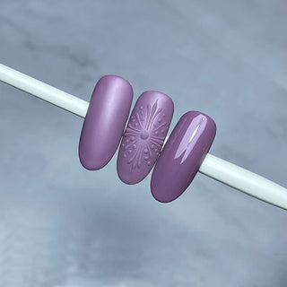 Color UV Gel kühles mittleres lila hochdeckend