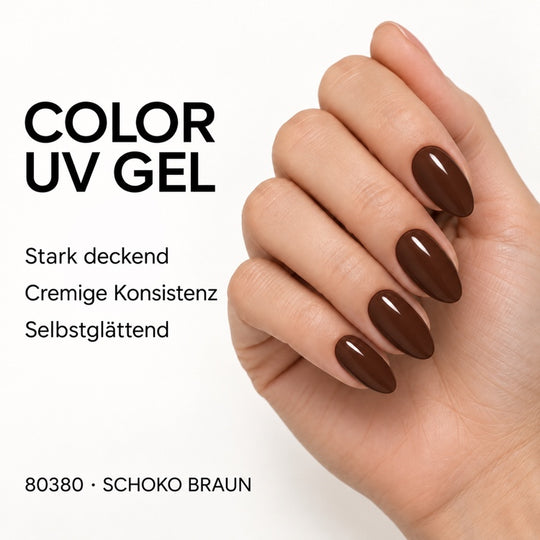 UV/LED Farbgel – Schoko Braun