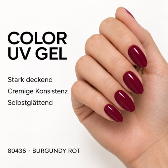 UV/LED Farbgel – Burgundy Rot