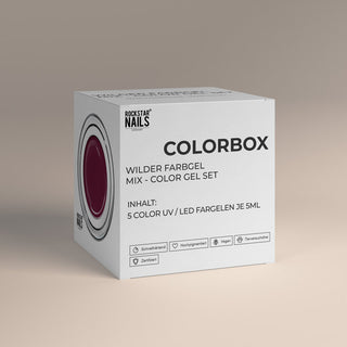 Entdecken Sie mit unserem Rockstar Nails 5er-Set UV/LED Farbgelen die Welt des perfekten Nageldesigns.