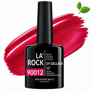 3in1 UV Nagellack - Hema frei - 90012 - metallic lila rot