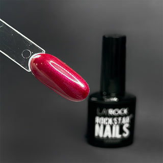 Rockstar Nails 3in1 UV Gellack metallic lila rot