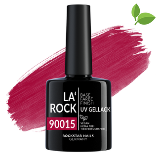 3in1 UV Nagellack - Hema frei - 90015 -metallic dunkel rot