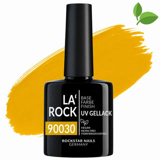 3in1 UV Nagellack - Hema frei - 90030 - senf gelb