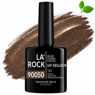 3in1 UV Nagellack - Hema frei - 90050 - elegantes braun gold