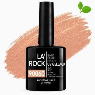 3in1 UV Nagellack - Hema frei - 90060 - Glimmer Lachs Nude