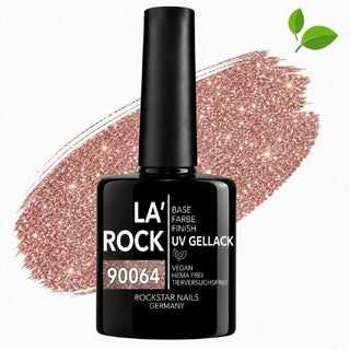 3in1 UV Nagellack - Hema frei - 90064 - celebration gold braun
