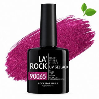 3in1 UV Nagellack - Hema frei - 90065 - metallic barbie magenta