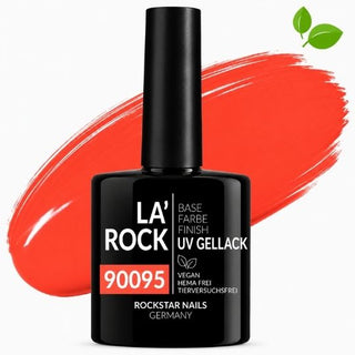 3in1 UV Nagellack - Hema frei - 90095 - neon koralle pink