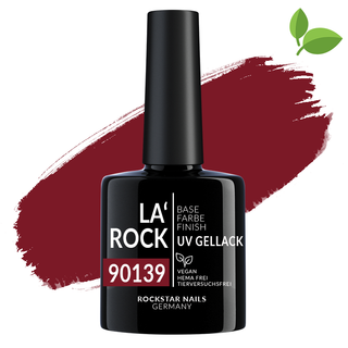 3in1 UV Nagellack - Hema frei - 90139 - herbstliches rot braun