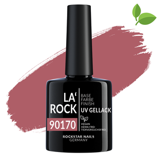 3in1 UV Nagellack - Hema frei - 90170 - rosiges braun