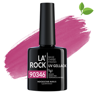3in1 UV Nagellack - Hema frei - 90346 - mittleres magenta