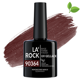 3in1 UV Nagellack - Hema frei - 90364 - metallic wein rot