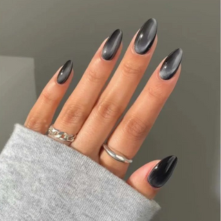 Autumn Eclipse – Cat Eye UV Nagellack - Black Mirage