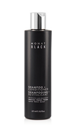 🖤 MONAT BLACK™ Shampoo + Spülung – Die 2-in-1 Powerpflege für Männer