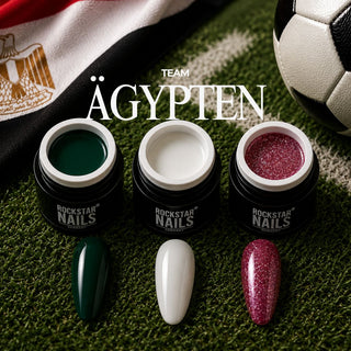 🇪🇬 Pharaoh Glam – Ägypten Nagelset – 3er Color Gel Set