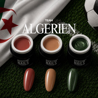 🇩🇿 Desert Foxes – Algerien Nagelset – 3er Color Gel Set