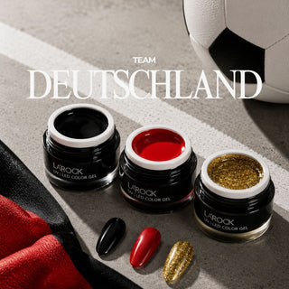 🇩🇪 Die Adler-Elf – Deutschland Nagelset – 3er Color Gel Set