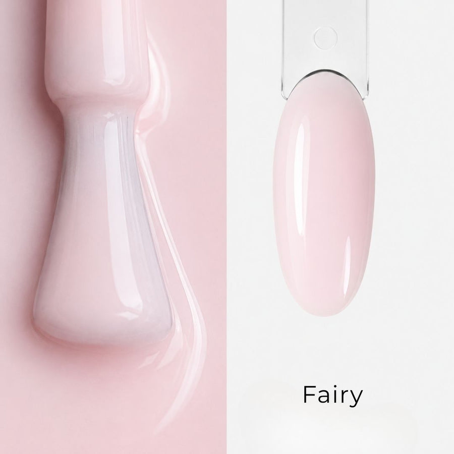 Easy Builder Gel HEMA-frei Fairy in zartem Rosé von Rockstar Nails