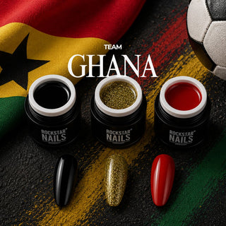 🇬🇭 Heart of Africa – Ghana Nagelset – 3er Color Gel Set