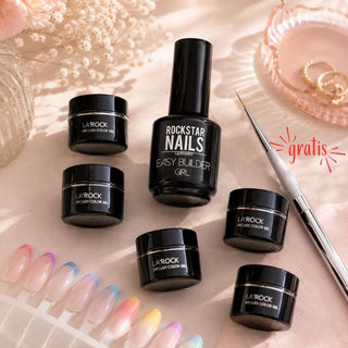 Rainbow French Nails Set – 5 Farben frei wählen + Gratis Fineliner