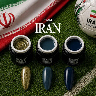 🇮🇷 Persian Pride – Iran Nagelset – 3er Color Gel Set