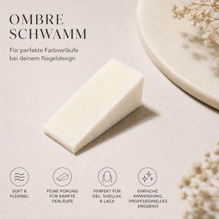 Ombre Nail Art Schwamm – Für perfekte Farbverläufe & Babyboomer Nails