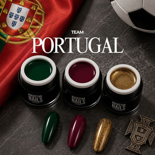 🇵🇹 Atlantic Fire – Portugal Nagelset – 3er Color Gel Set