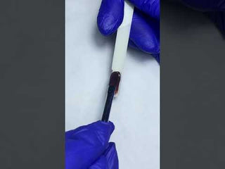 Nailart mit UV Color Gel Schoko Braun – feine Linien & Details