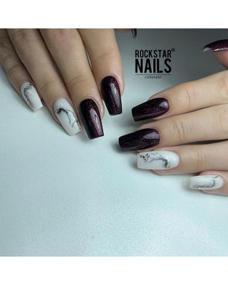 UV / LED Color Gel - glimmer wein rot dunkel - Art.80273