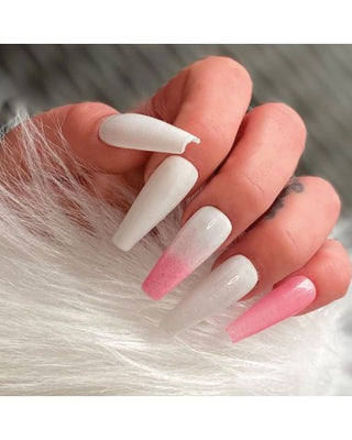 UV / LED Color Gel - glimmer candy weiß - Art.80252