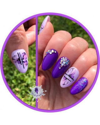 UV / LED Color Gel - leuchtendes lila - Art. 80109