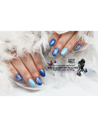 UV / LED Color Gel - metallic blau - Art. 80182