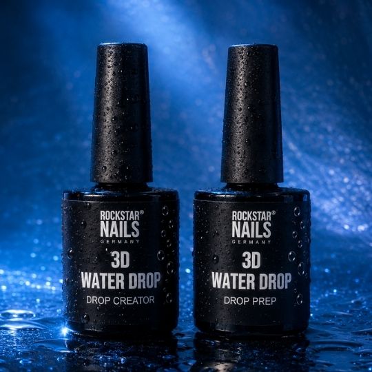 3D Water Drops Set – Wassertropfen Effekt auf Nägeln